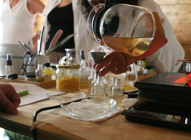 Grüne Kosmetik Basis